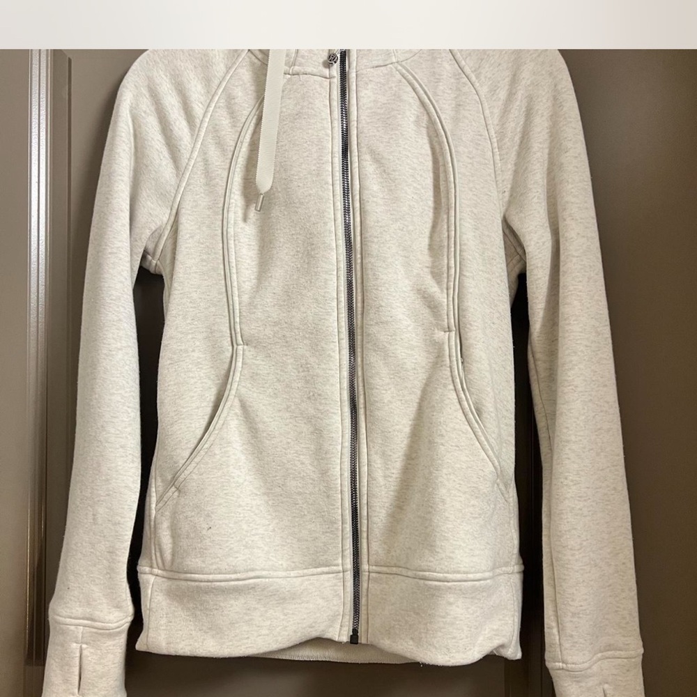 Lululemon scuba plush Zip-Up Hoodie